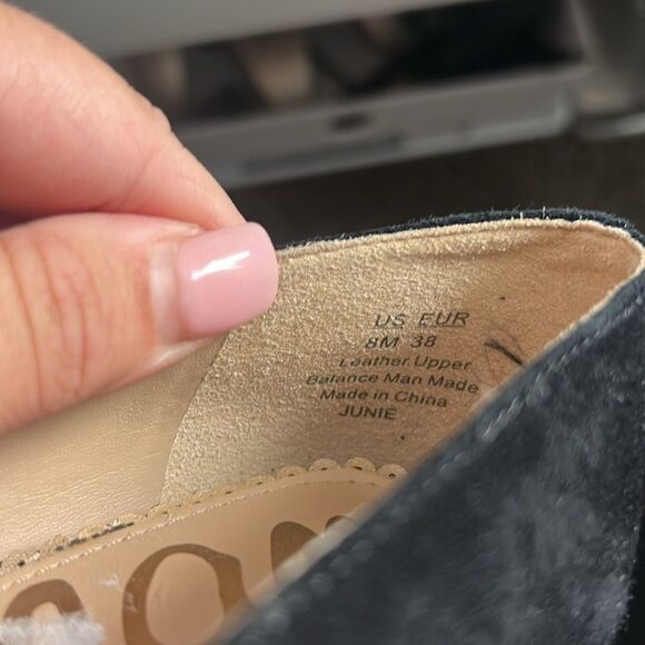 Sam Edelman Junie Pump Black Size 8 - Picture 5 of 8